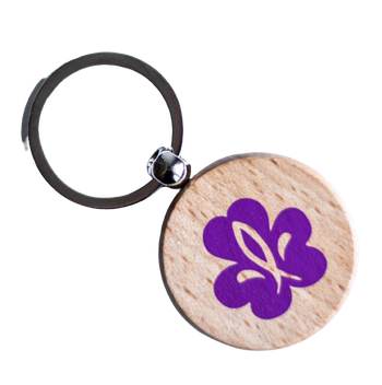 Nyckelring - Equmeniascout, en produkt från Nya Musik som utvecklar och engagerar människor i alla åldrar.