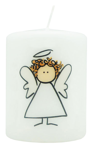 Blockljus - Ängel - 6 cm, en produkt från Nya Musik som utvecklar och engagerar människor i alla åldrar.