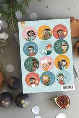 Klistermärkesark - Du är älskad, en produkt från Nya Musik som utvecklar och engagerar människor i alla åldrar.