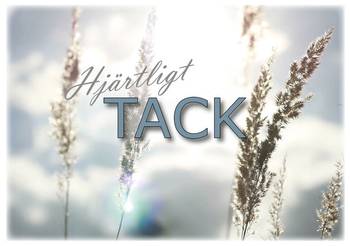 Vykort - Hjärtligt tack, en produkt från Nya Musik som utvecklar och engagerar människor i alla åldrar.