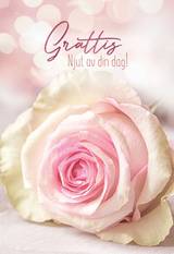 Dubbelt kort – Grattis - Njut av din dag!, en produkt från Nya Musik som utvecklar och engagerar människor i alla åldrar.