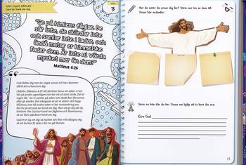 Min kreativa BIBEL-dagbok, en produkt från Nya Musik som utvecklar och engagerar människor i alla åldrar.