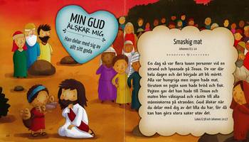 Min Gud älskar mig-Bibeln, en produkt från Nya Musik som utvecklar och engagerar människor i alla åldrar.