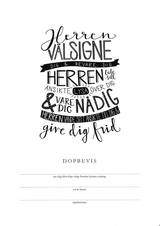 Dopbevis - Välsignelsen - Svenska Kyrkan, en produkt från Nya Musik som utvecklar och engagerar människor i alla åldrar.