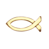 Pin – Fisk - Guldfärgad, en produkt från Nya Musik som utvecklar och engagerar människor i alla åldrar.