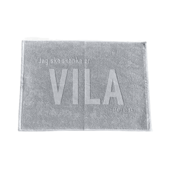 Handduk - Vila - Grå, en produkt från Nya Musik som utvecklar och engagerar människor i alla åldrar.