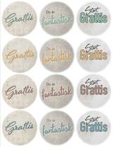 Klistermärke - Grattis - BP587, en produkt från Nya Musik som utvecklar och engagerar människor i alla åldrar.