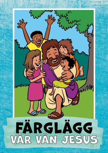 Färglägg vår vän Jesus, en produkt från Nya Musik som utvecklar och engagerar människor i alla åldrar.