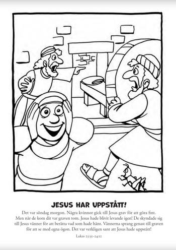 Färglägg Påsken, en produkt från Nya Musik som utvecklar och engagerar människor i alla åldrar.