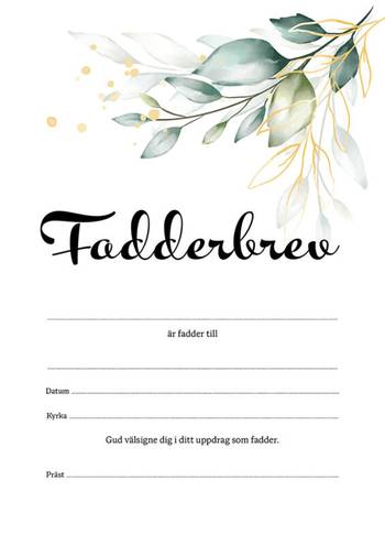 Fadderbrev – blad, en produkt från Nya Musik som utvecklar och engagerar människor i alla åldrar.