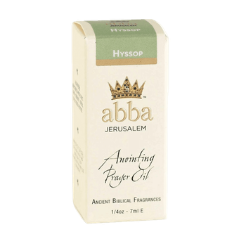 Oljeflaska med parfym – Isop, en produkt från Nya Musik som utvecklar och engagerar människor i alla åldrar.