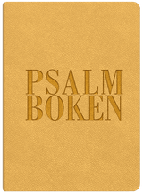 Den svenska psalmboken med tillägg (guld), en produkt från Nya Musik som utvecklar och engagerar människor i alla åldrar.