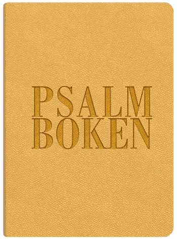 Den svenska psalmboken med tillägg (guld), en produkt från Nya Musik som utvecklar och engagerar människor i alla åldrar.