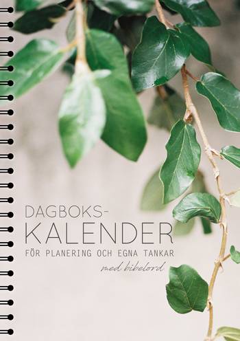 Dagbokskalender med bibelord - Blad, en produkt från Nya Musik som utvecklar och engagerar människor i alla åldrar.