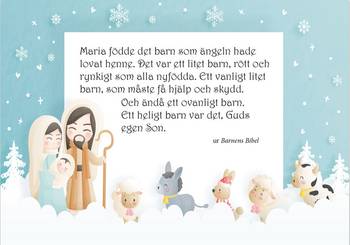 Julkort – Jul1592, en produkt från Nya Musik som utvecklar och engagerar människor i alla åldrar.