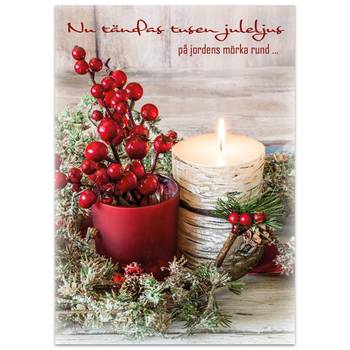 Julkort – Jul1608, en produkt från Nya Musik som utvecklar och engagerar människor i alla åldrar.