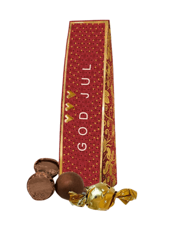 Chokladkort - God jul, en produkt från Nya Musik som utvecklar och engagerar människor i alla åldrar.