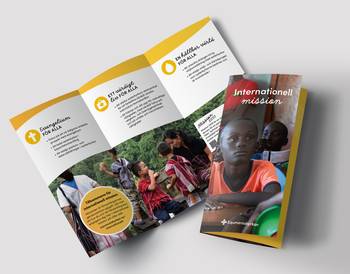 Equmeniakyrkans internationella missionsarbete Folder 25 st, en produkt från Nya Musik som utvecklar och engagerar människor i alla åldrar.