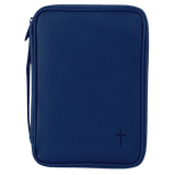 Bibelfodral – Medium-slim, blå, en produkt från Nya Musik som utvecklar och engagerar människor i alla åldrar.