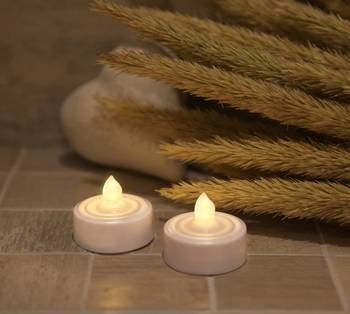 Led Värmeljus 2-pack, en produkt från Nya Musik som utvecklar och engagerar människor i alla åldrar.