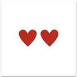 Dubbelt kort – Två röda hjärtan, en produkt från Nya Musik som utvecklar och engagerar människor i alla åldrar.