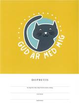 Dopbevis - Gud är med mig - Svenska kyrkan, en produkt från Nya Musik som utvecklar och engagerar människor i alla åldrar.