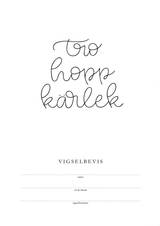 Vigselbevis - Tro, hopp, kärlek - Frikyrkan, en produkt från Nya Musik som utvecklar och engagerar människor i alla åldrar.