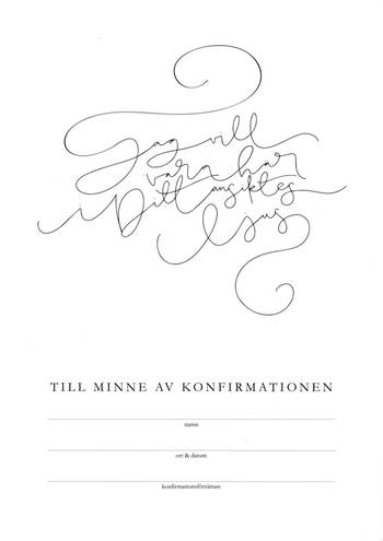 Konfirmationsminne - Jag vill vara här - Frikyrkan, en produkt från Nya Musik som utvecklar och engagerar människor i alla åldrar.