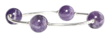 Välsignelsearmband - Ametist - 12 mm, en produkt från Nya Musik som utvecklar och engagerar människor i alla åldrar.