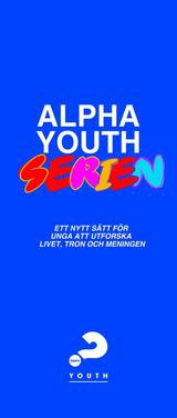 Rollup: Alpha Youth Serien (blå), en produkt från Nya Musik som utvecklar och engagerar människor i alla åldrar.
