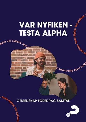 Alpha - Inbjudan - Var nyfiken - Testa Alpha (föredrag) - 50-pack, en produkt från Nya Musik som utvecklar och engagerar människor i alla åldrar.