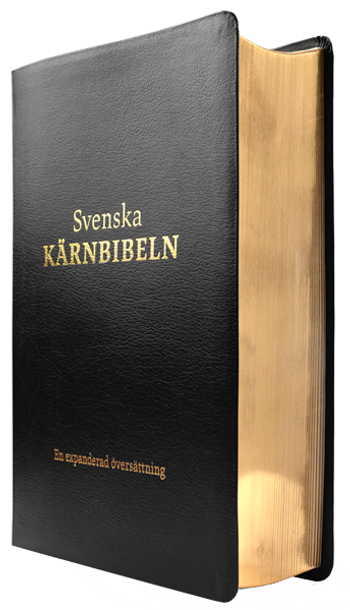 Svenska Kärnbibeln - Helbibel - Svart Cabraskinn, en produkt från Nya Musik som utvecklar och engagerar människor i alla åldrar.