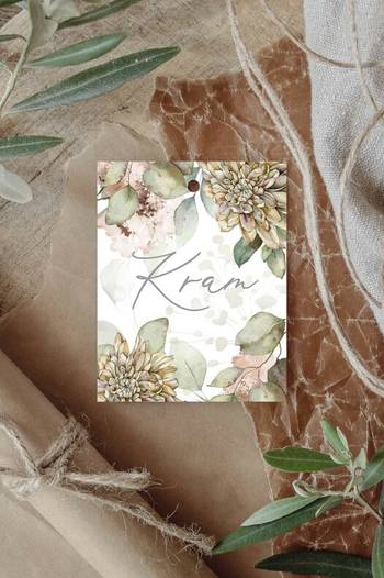 Gåvokort - Kram, en produkt från Nya Musik som utvecklar och engagerar människor i alla åldrar.