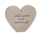 Stående hjärta - Älskar dig lilla skatt, en produkt från Nya Musik som utvecklar och engagerar människor i alla åldrar.