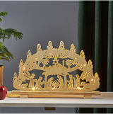 Ljusstake - Krubba - LED-belysning, en produkt från Nya Musik som utvecklar och engagerar människor i alla åldrar.