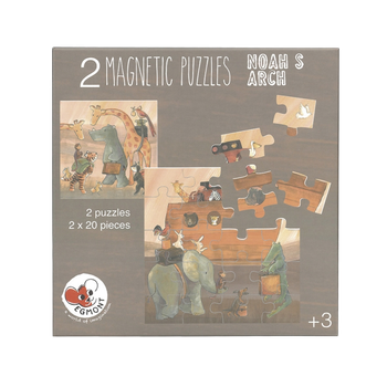 Magnetpussel Noas ark i pärm, en produkt från Nya Musik som utvecklar och engagerar människor i alla åldrar.