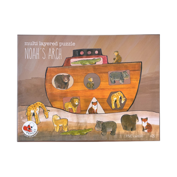 Pussel i lager Noas ark, en produkt från Nya Musik som utvecklar och engagerar människor i alla åldrar.
