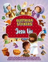 Glittriga stickers - Jesu liv, en produkt från Nya Musik som utvecklar och engagerar människor i alla åldrar.