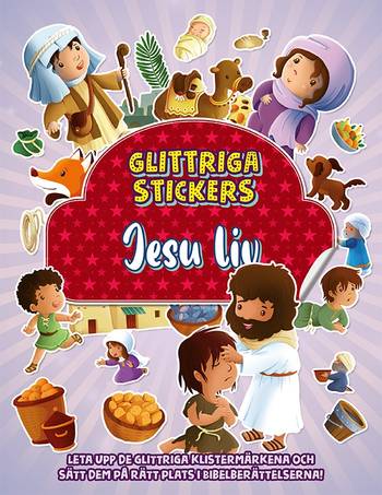 Glittriga stickers - Jesu liv, en produkt från Nya Musik som utvecklar och engagerar människor i alla åldrar.