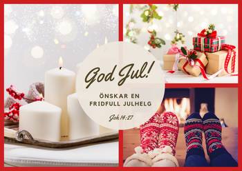 Julkort - Fridfull helg, en produkt från Nya Musik som utvecklar och engagerar människor i alla åldrar.