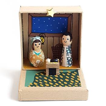 Julkrubba 1 - Gör det själv, en produkt från Nya Musik som utvecklar och engagerar människor i alla åldrar.