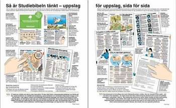 Steg för steg Studiebibel - Svart cabraskinn - Ny utgåva, en produkt från Nya Musik som utvecklar och engagerar människor i alla åldrar.