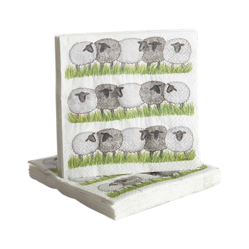 Servetter - Får - 20-pack, en produkt från Nya Musik som utvecklar och engagerar människor i alla åldrar.