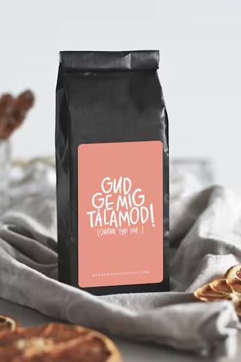 Te - Gud, ge mig tålamod - jordgubb grädde, en produkt från Nya Musik som utvecklar och engagerar människor i alla åldrar.