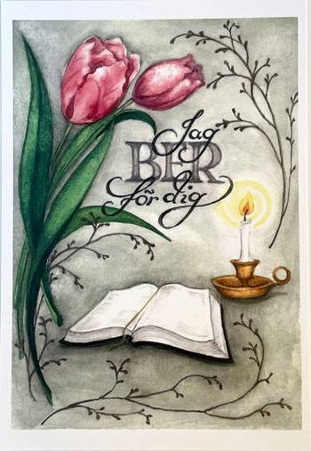 Vykort - Jag ber för dig, en produkt från Nya Musik som utvecklar och engagerar människor i alla åldrar.