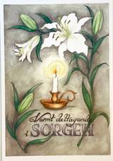 Vykort - Varmt deltagande i sorgen, en produkt från Nya Musik som utvecklar och engagerar människor i alla åldrar.