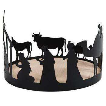 Ljusbricka – Julkrubba, en produkt från Nya Musik som utvecklar och engagerar människor i alla åldrar.