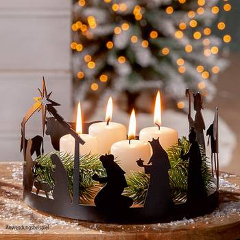 Ljusbricka – Julkrubba, en produkt från Nya Musik som utvecklar och engagerar människor i alla åldrar.