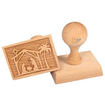 Kakstämpel - Julkrubba, en produkt från Nya Musik som utvecklar och engagerar människor i alla åldrar.