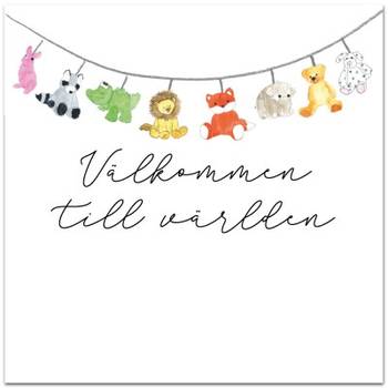 Dubbelt kort - Välkommen till världen, en produkt från Nya Musik som utvecklar och engagerar människor i alla åldrar.